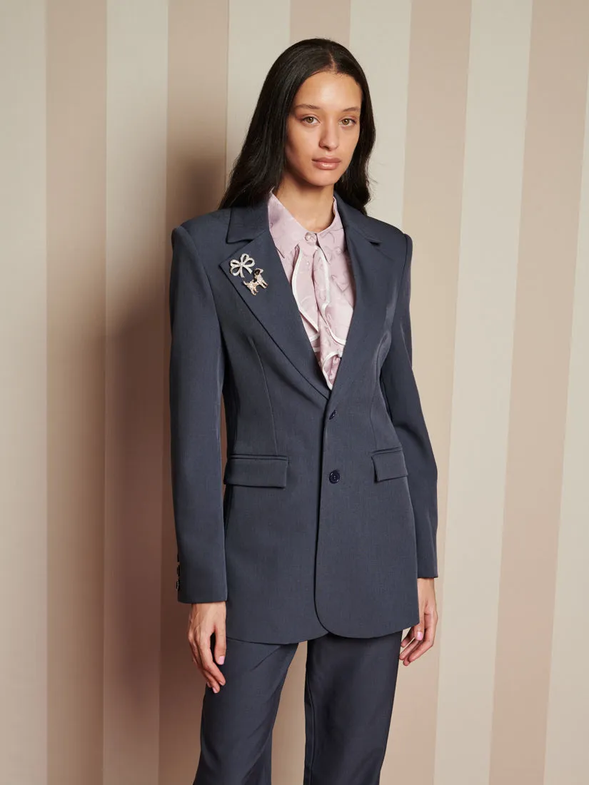 Albert Brooch Single Breasted Blazer sold by Sister Jane product image thumbnail 4