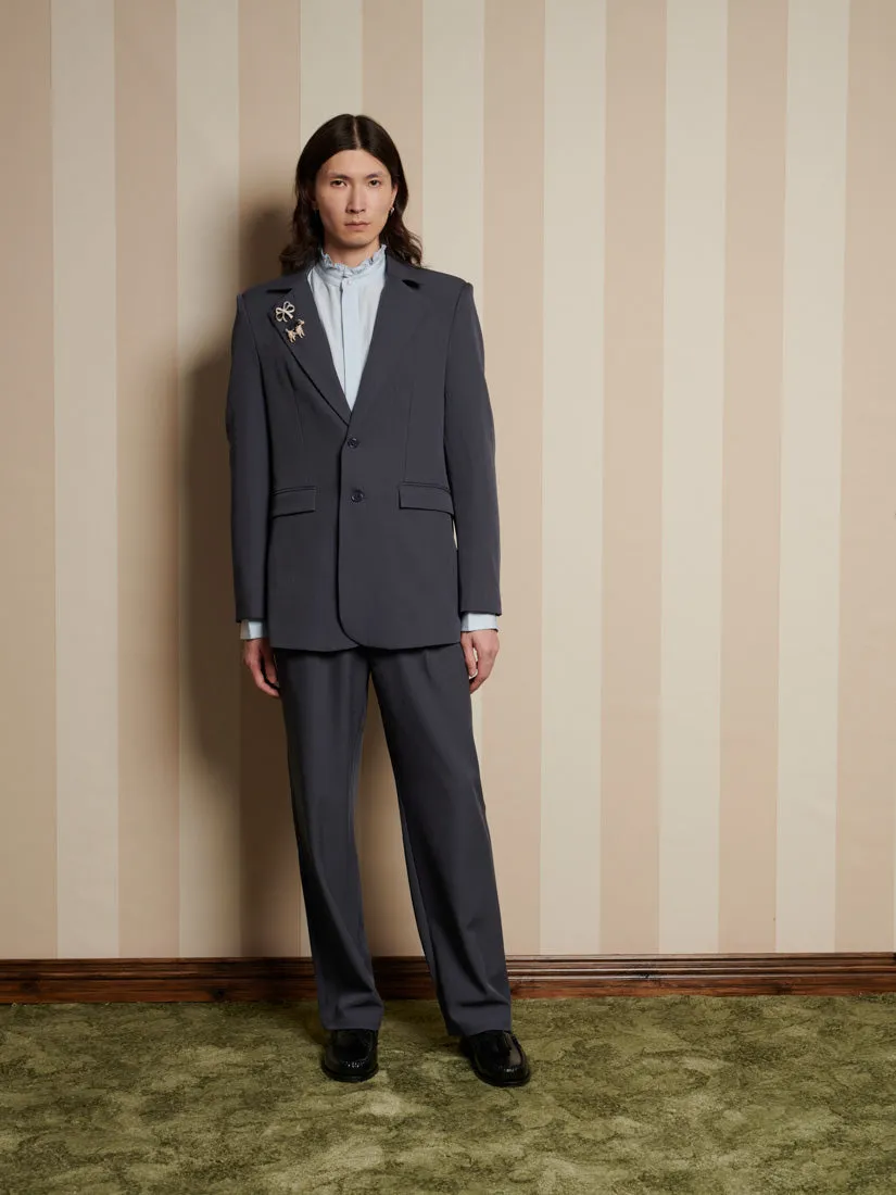 Albert Brooch Single Breasted Blazer sold by Sister Jane product image thumbnail 2