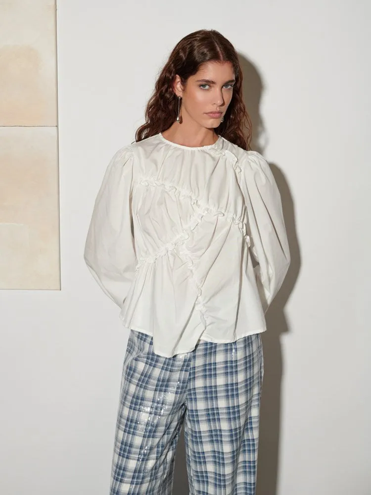 <b> Ghospell </b> Caro Asymmetric Top sold by Sister Jane