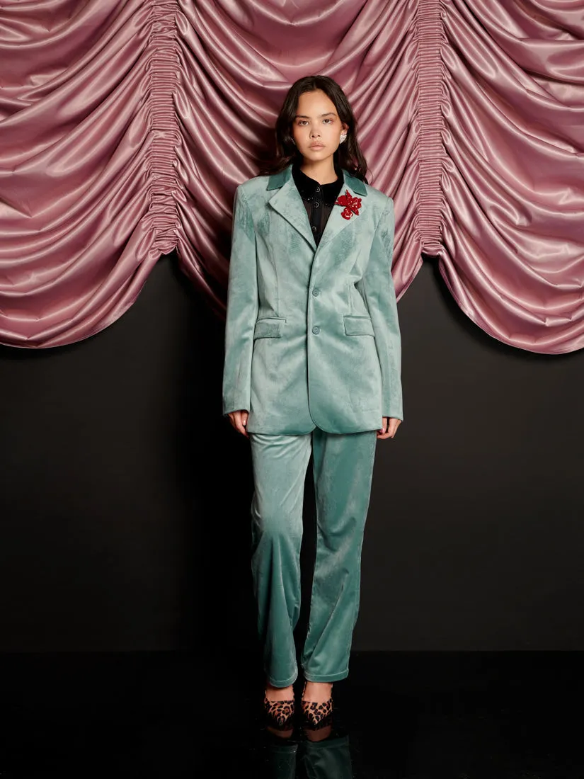 Elio Velvet Single Breasted Blazer sold by Sister Jane product image thumbnail 4