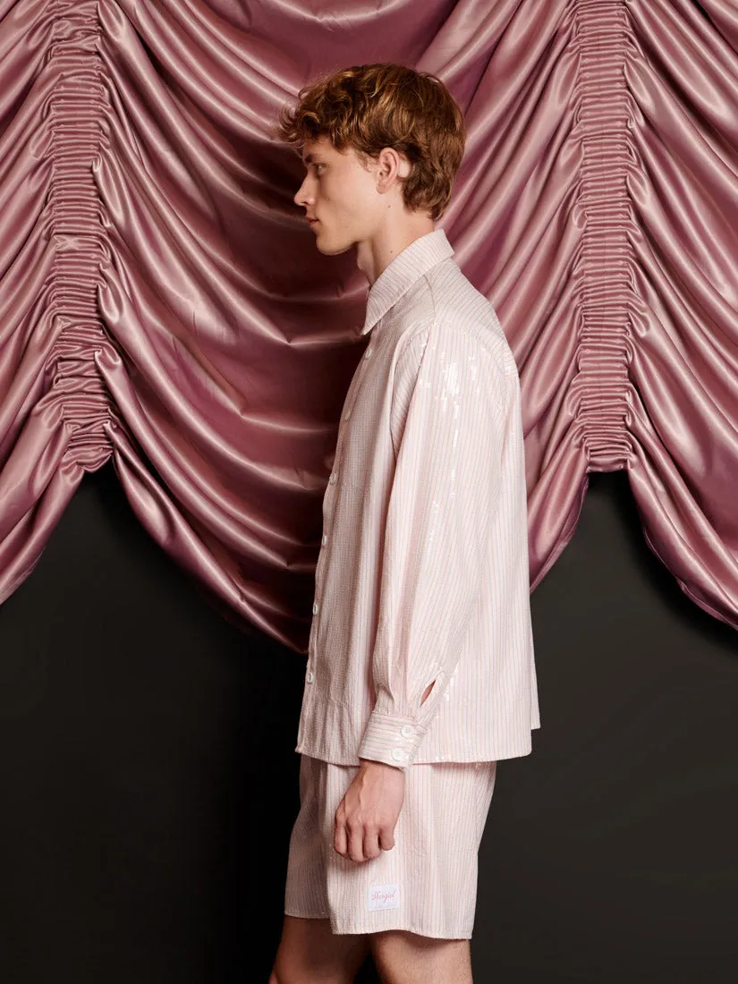 Rowan Sequin Stripe Shirt sold by Sister Jane product image thumbnail 5