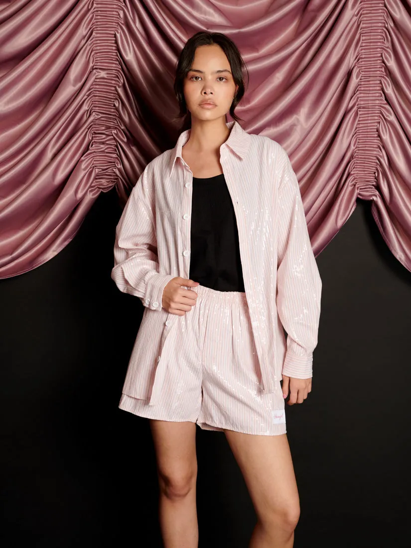 Rowan Sequin Stripe Shirt sold by Sister Jane product image thumbnail 3