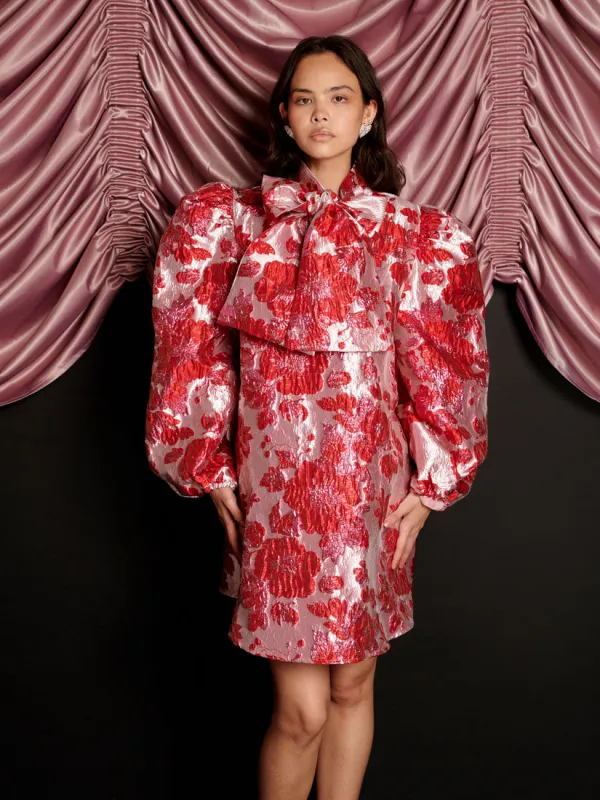 Dolly Jacquard Mini Dress made by Sister Jane