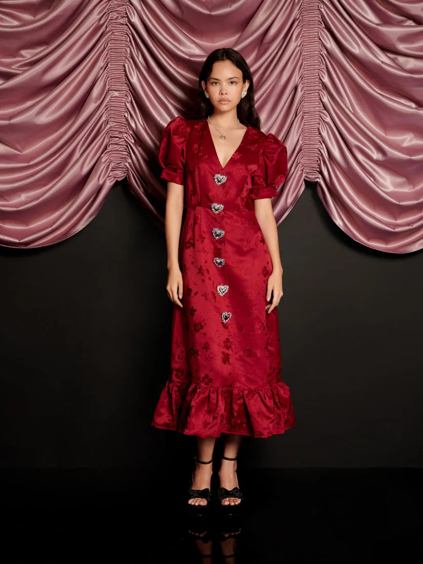 Carnival Hearts Midi Dress sold by Sister Jane product image thumbnail 4