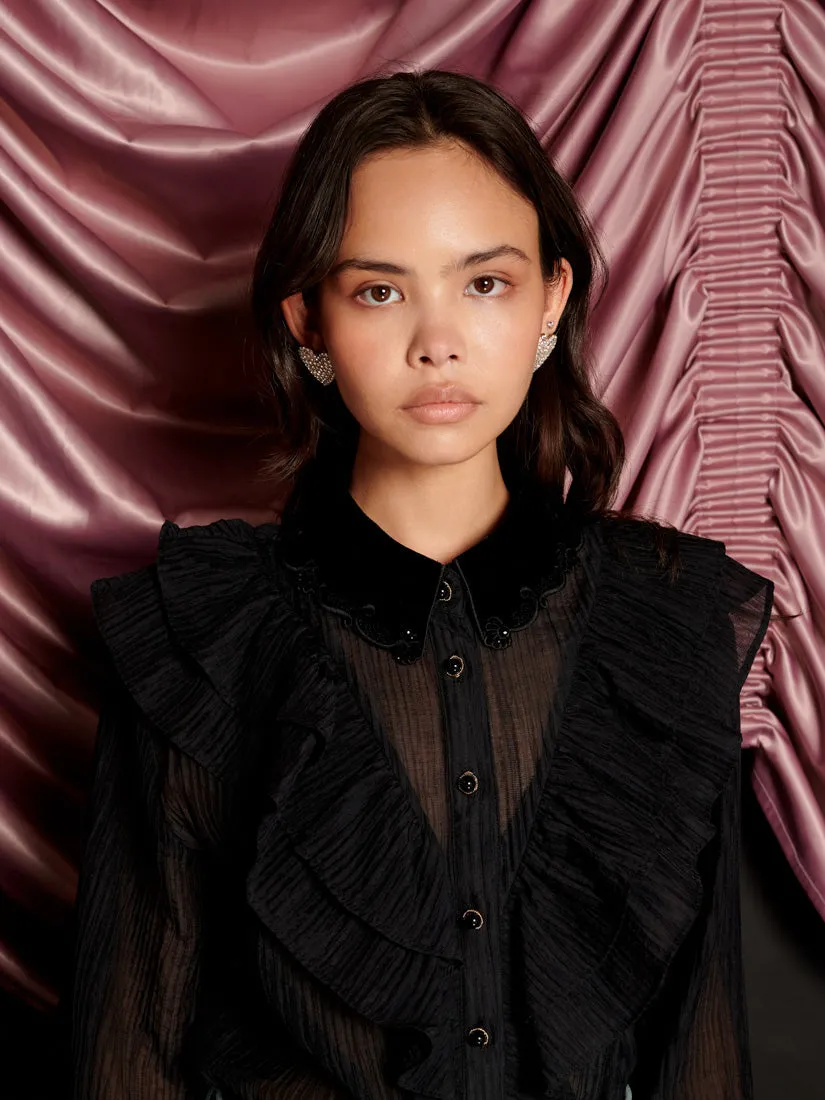 Kelly Ruffle Blouse sold by Sister Jane product image thumbnail 5