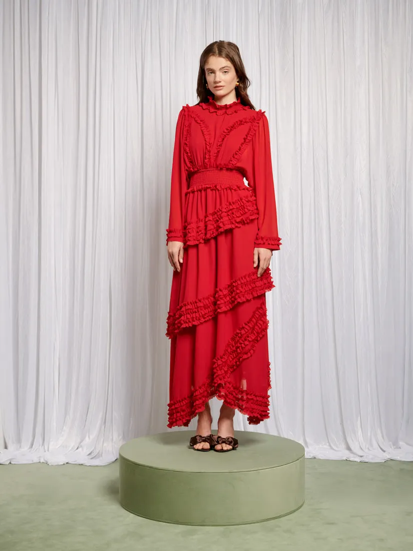 Augustine Maxi Ruffles Dress sold by Sister Jane product image thumbnail 2