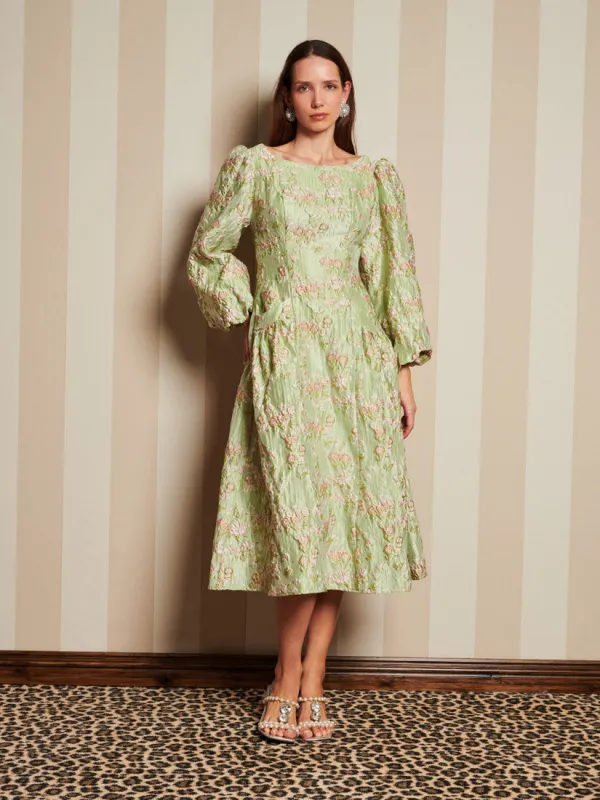 <b>DREAM</b> Marble Jacquard Midi Dress sold by Sister Jane