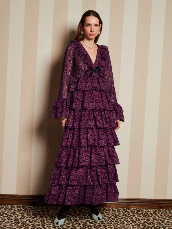 <b>DREAM</b> Quill Lace Maxi Dress sold by Sister Jane