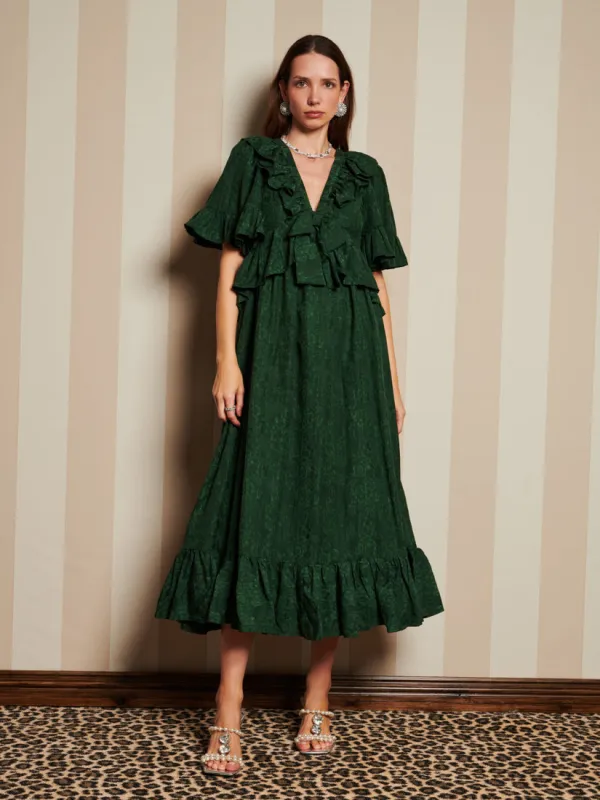 <b>DREAM</b> Vanity Jacquard Maxi Dress sold by Sister Jane
