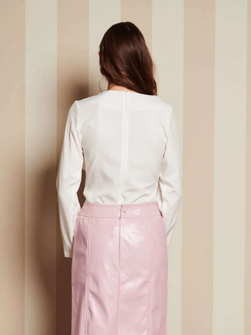 <b>DREAM</b> Lantern Bow Blouse sold by Sister Jane product image thumbnail 3