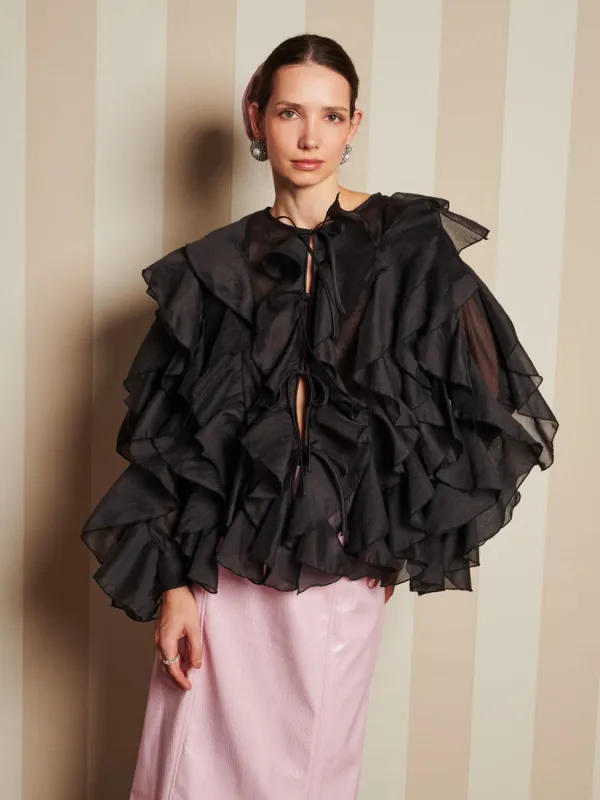 <b>DREAM</b> Romance Ties Blouse sold by Sister Jane