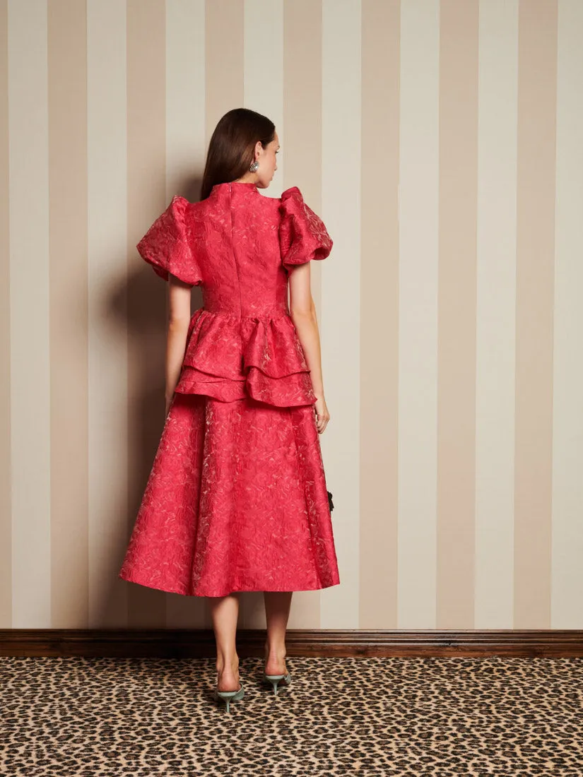 <b>DREAM</b> Boudoir Jacquard Midi Dress sold by Sister Jane product image thumbnail 3