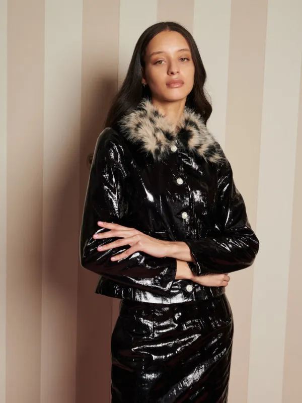 Lunette PU Jacket sold by Sister Jane