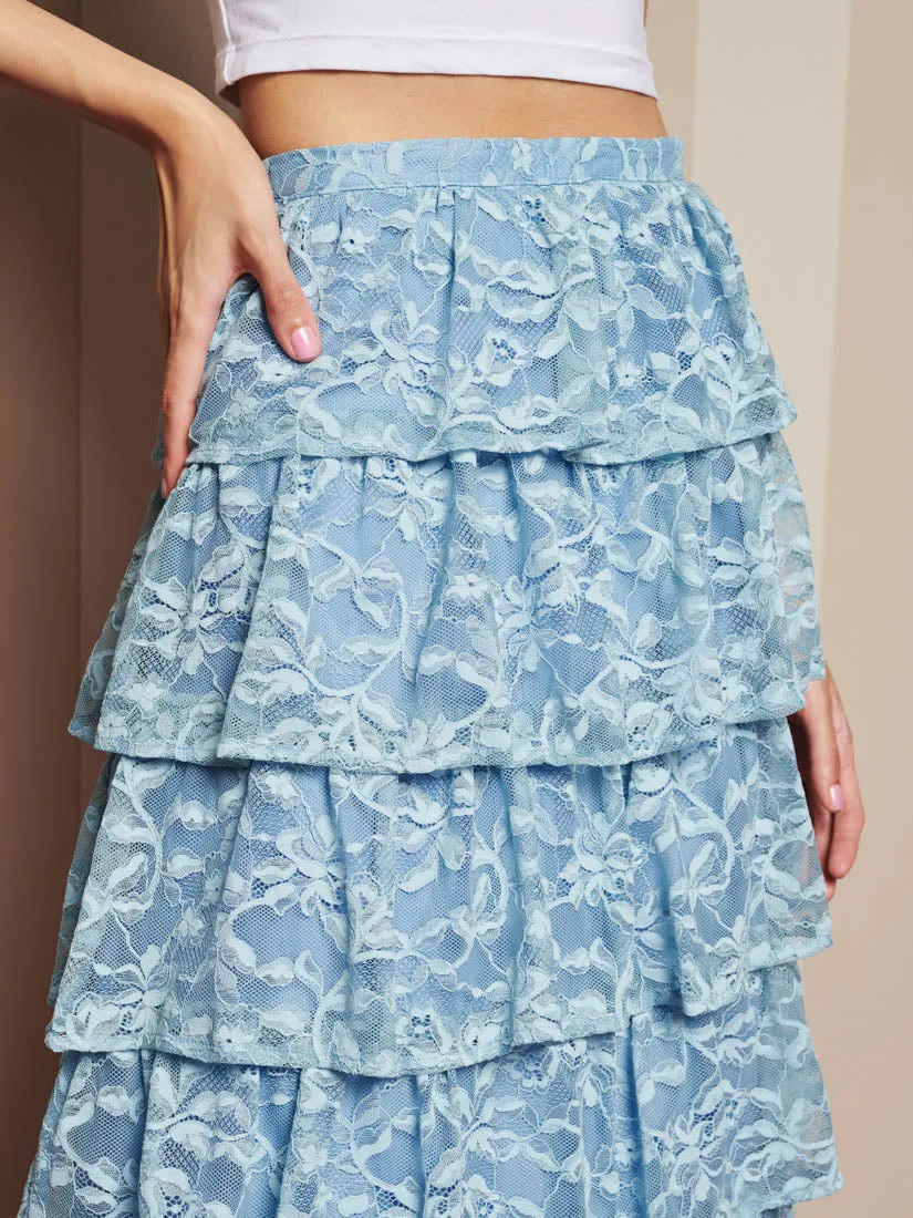 Doily Lace Maxi Skirt sold by Sister Jane product image thumbnail 5