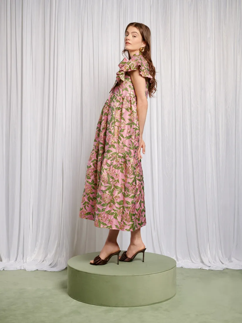 Abbey Maxi Jacquard Dress sold by Sister Jane product image thumbnail 3