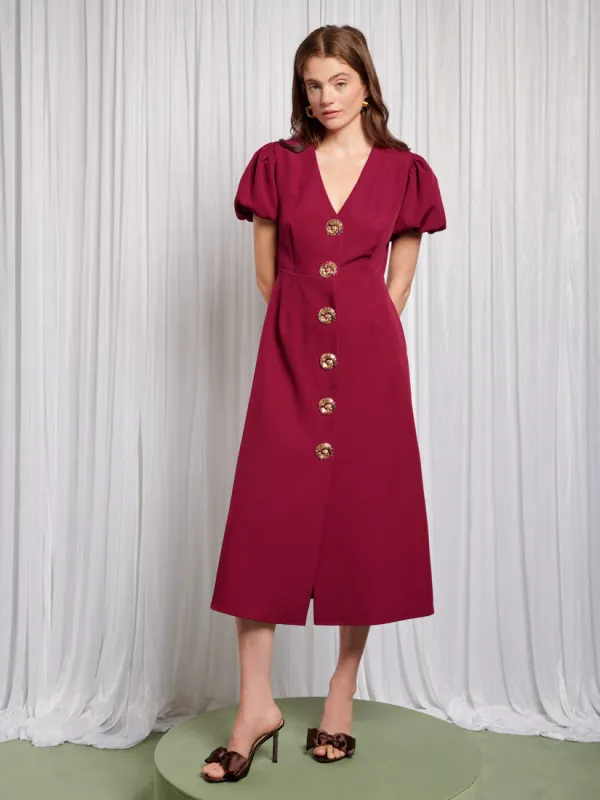 Sandy Swirl Midi Dress sold by Sister Jane