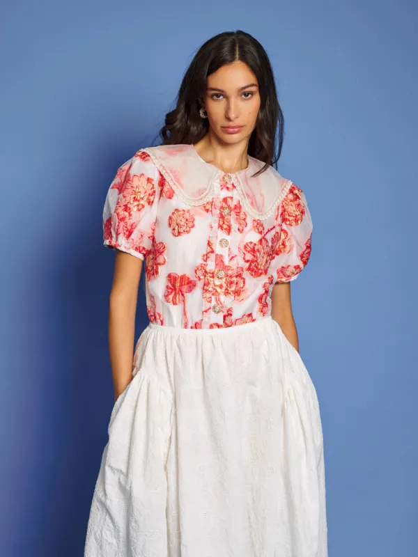 <b>DREAM</b> Willa Jacquard Blouse sold by Sister Jane