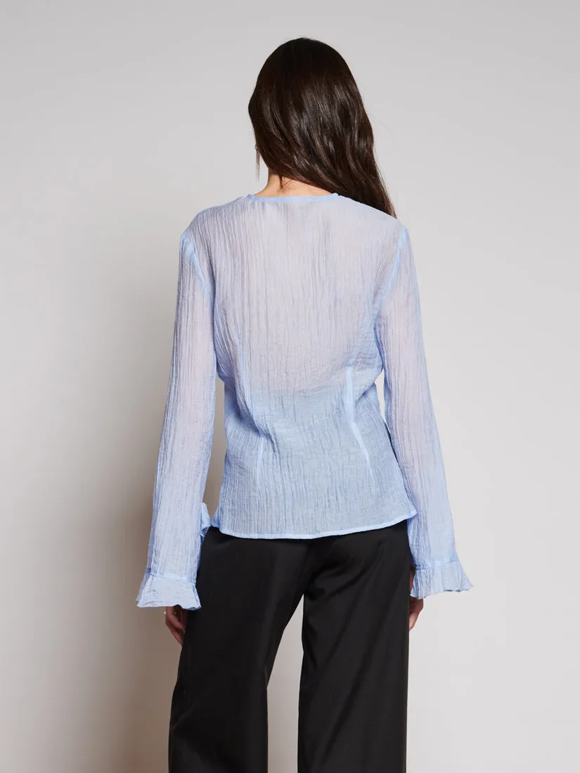 <b> Ghospell </b> Rhiannon Flounced Top sold by Sister Jane product image thumbnail 4