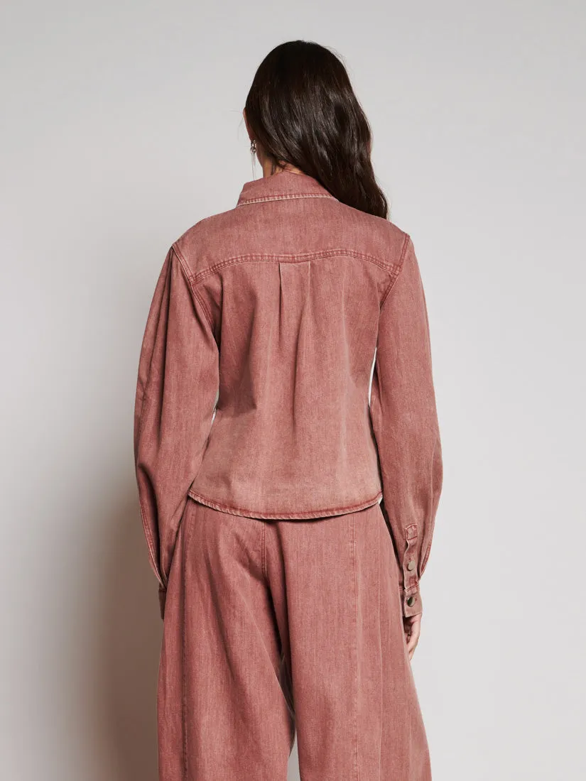<b> Ghospell </b> Britt Denim Shirt sold by Sister Jane product image thumbnail 4