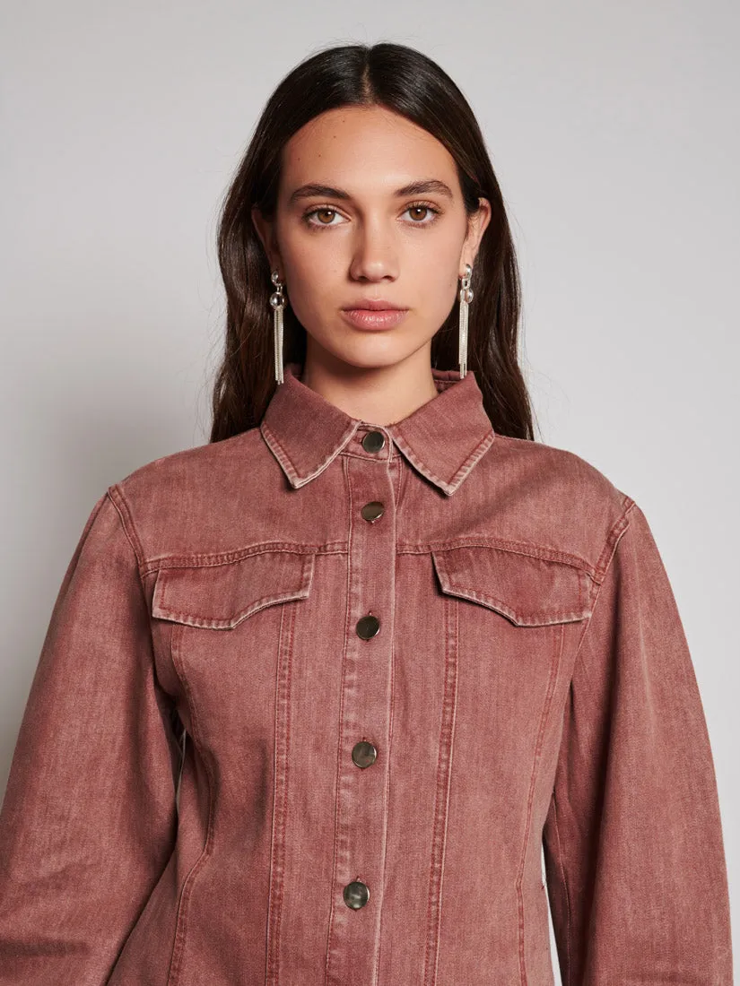<b> Ghospell </b> Britt Denim Shirt sold by Sister Jane product image thumbnail 5