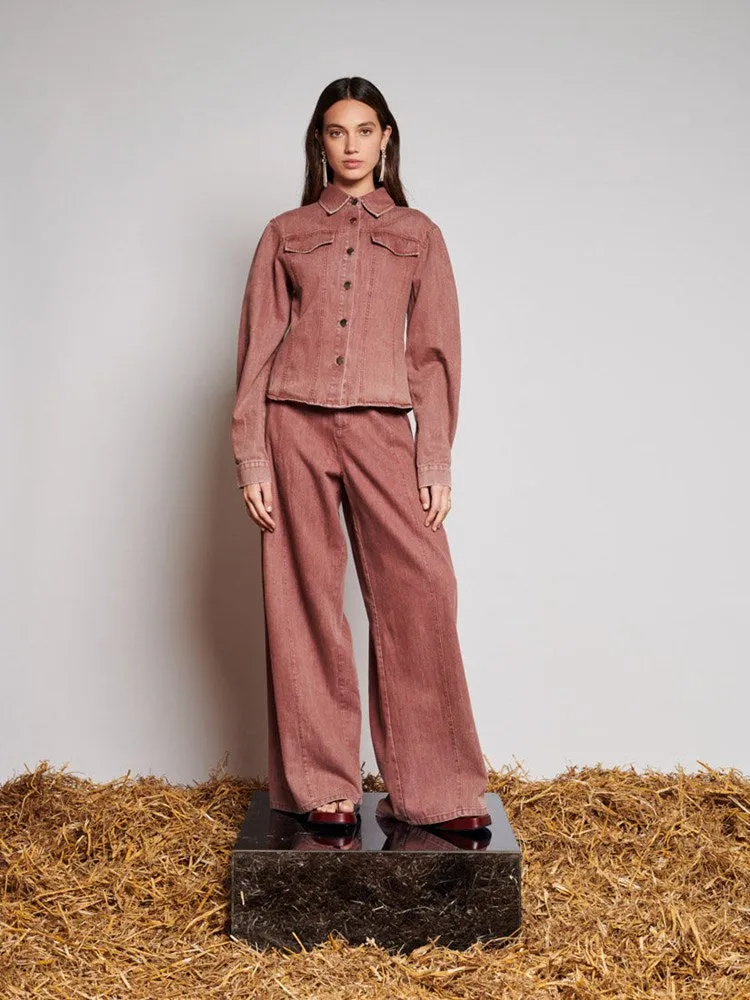 <b> Ghospell </b> Britt Denim Shirt sold by Sister Jane product image thumbnail 2