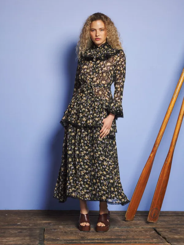 Windswept Floral Maxi Dress sold by Sister Jane