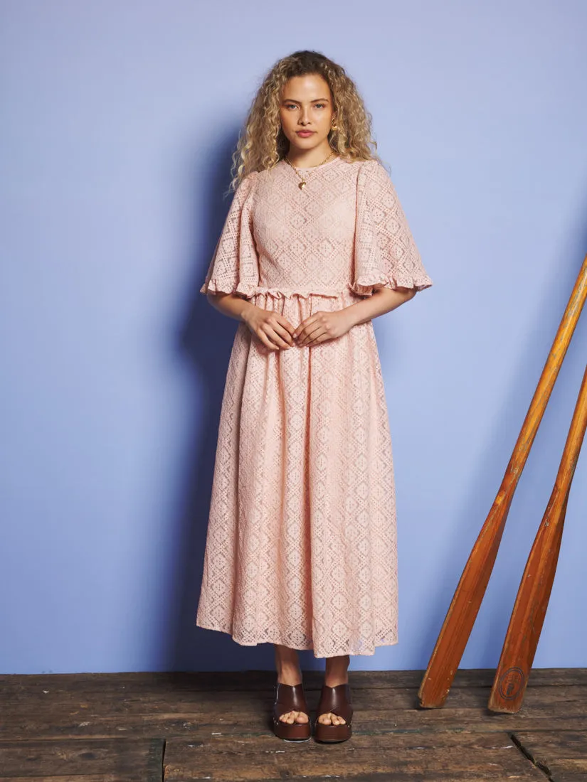 Reflections Lace Maxi Dress sold by Sister Jane