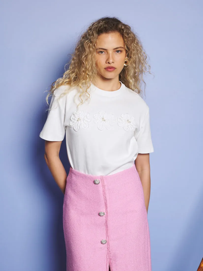 Nell Applique T-shirt sold by Sister Jane product image thumbnail 4