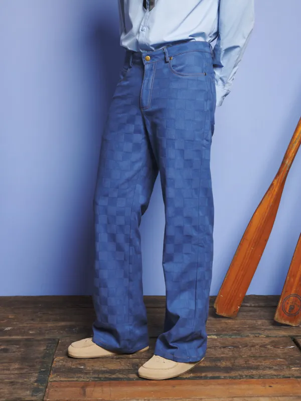 Cabin Embossed Jeans sold by Sister Jane