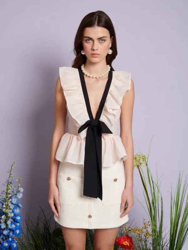 <b>DREAM</b> Haven Ruffle Top sold by Sister Jane