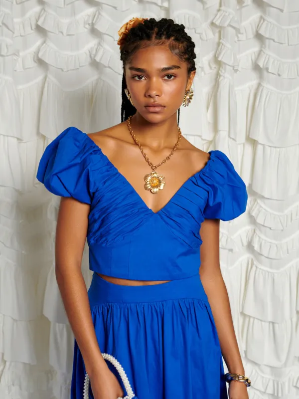 <b>DREAM</b> Blue Diary Top sold by Sister Jane