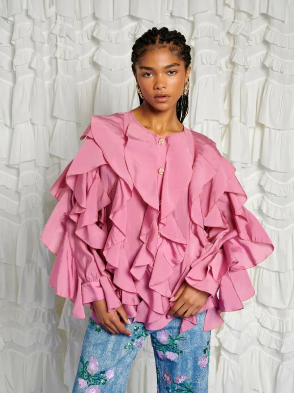 <b>DREAM</b> Rosa Ruffle Blouse sold by Sister Jane