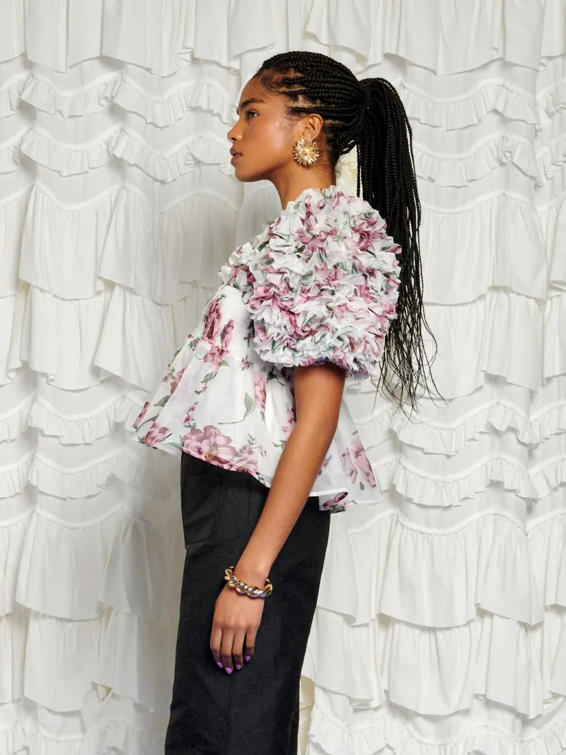 <b>DREAM</b> Alma Floral Ruffles Top sold by Sister Jane product image thumbnail 3