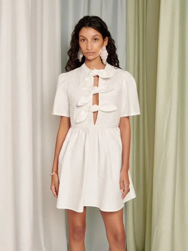 <b> Ghospell </b> Maera Mini Dress sold by Sister Jane