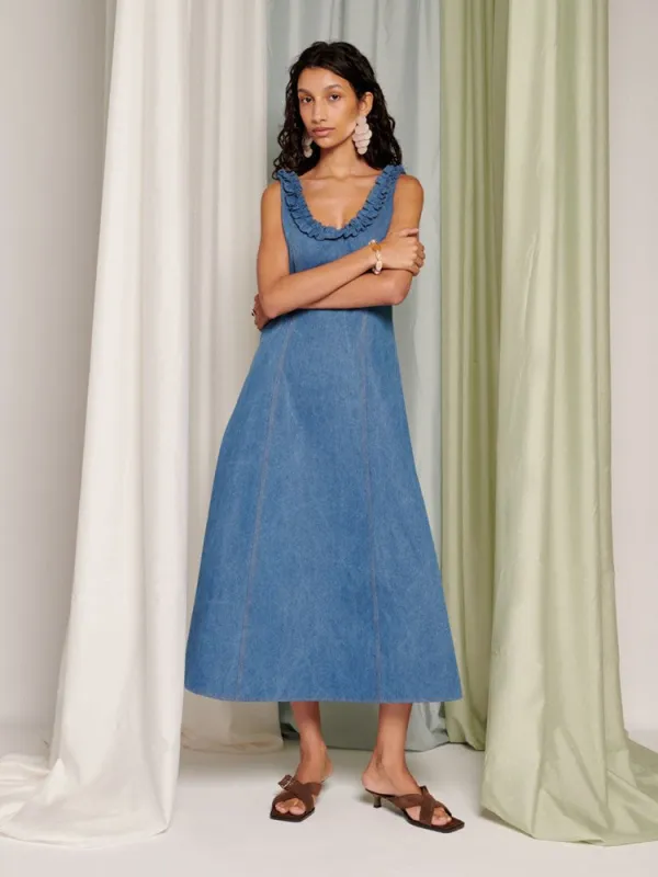 <b> Ghospell </b> Irene Midi Dress made by Sister Jane