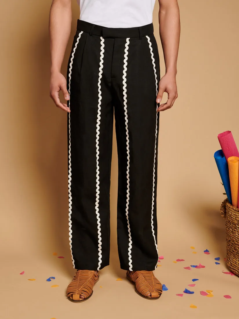 Bougie Ric Rac Trousers sold by Sister Jane