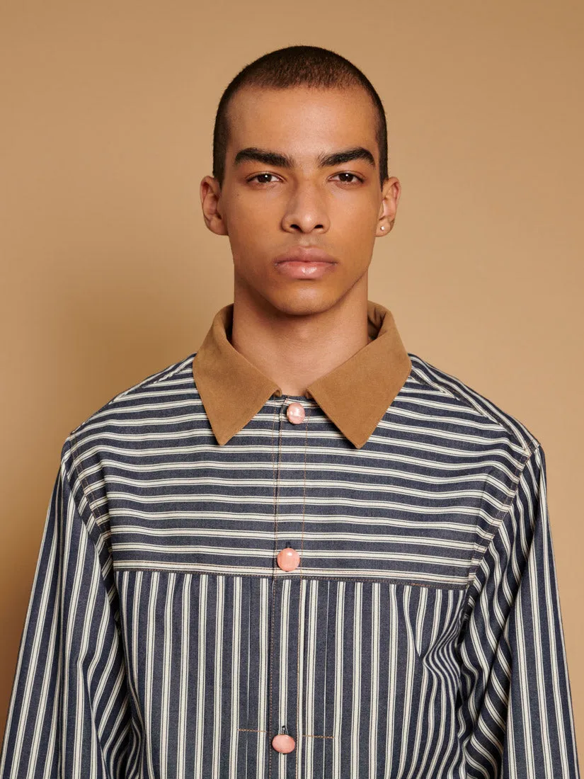 Luis Striped Lightweight Jacket sold by Sister Jane product image thumbnail 5