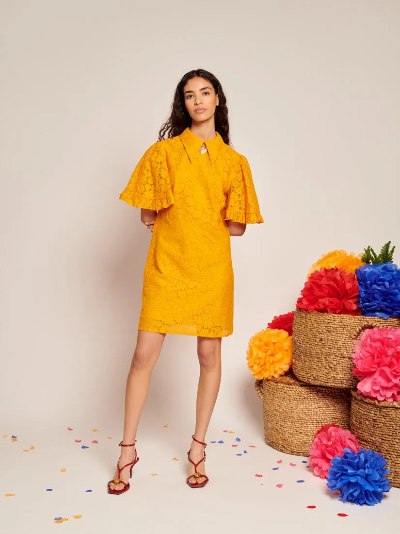 Fuego Lace Mini Dress sold by Sister Jane product image thumbnail 4