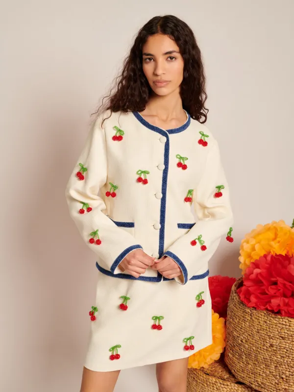 Esperanza Embellished Tweed Jacket made by Sister Jane