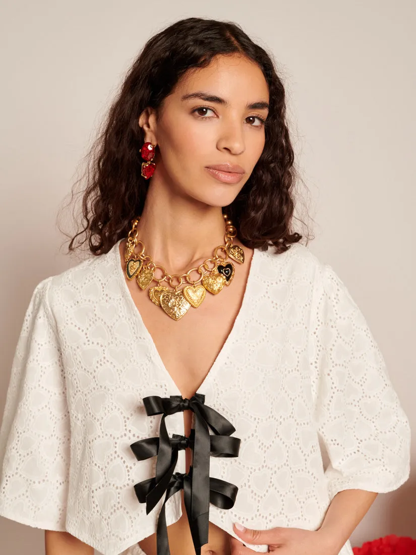 Blanca Broderie Anglaise Top sold by Sister Jane product image thumbnail 5