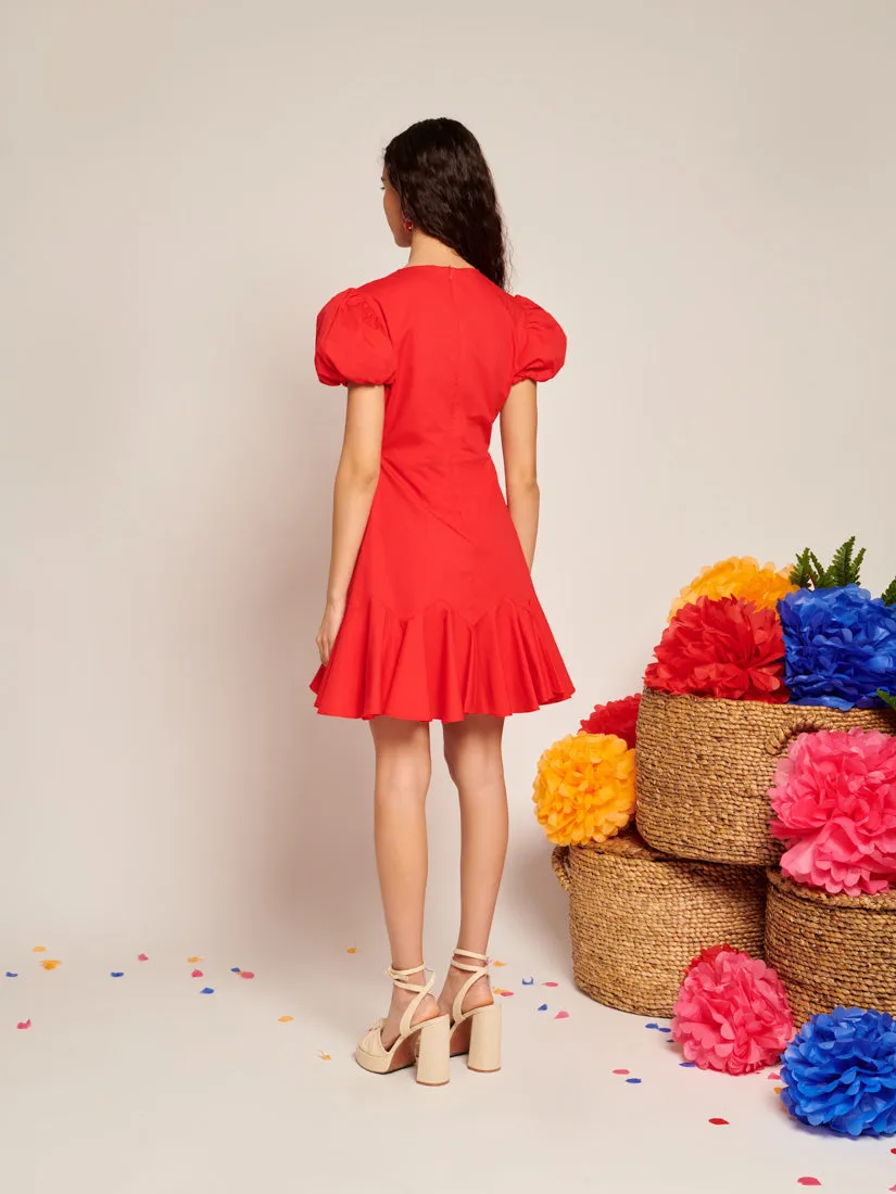 Pepper Ruffle Mini Dress sold by Sister Jane product image thumbnail 3