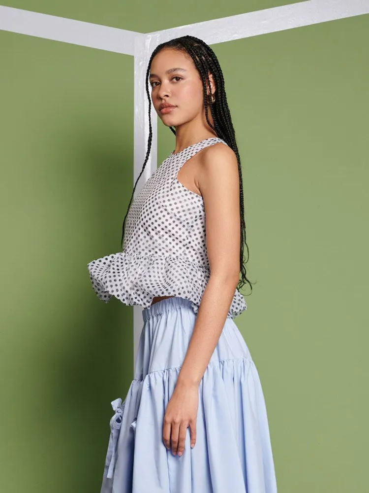 <b> Ghospell </b> Martina Polka Dot Top sold by Sister Jane product image thumbnail 3