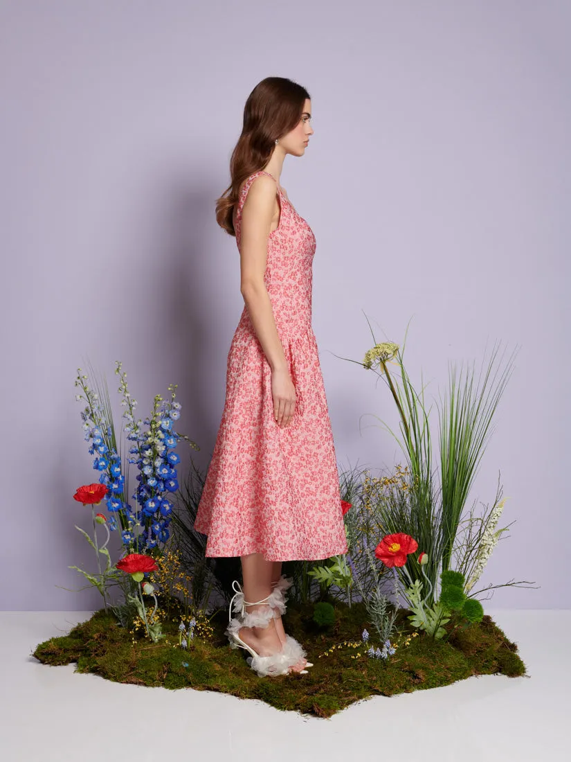 <b>DREAM</b> Zinnia Jacquard Midi Dress sold by Sister Jane product image thumbnail 2