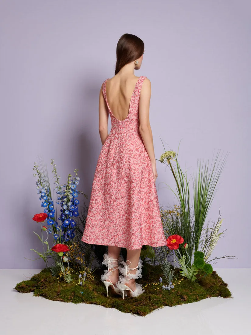 <b>DREAM</b> Zinnia Jacquard Midi Dress sold by Sister Jane product image thumbnail 3