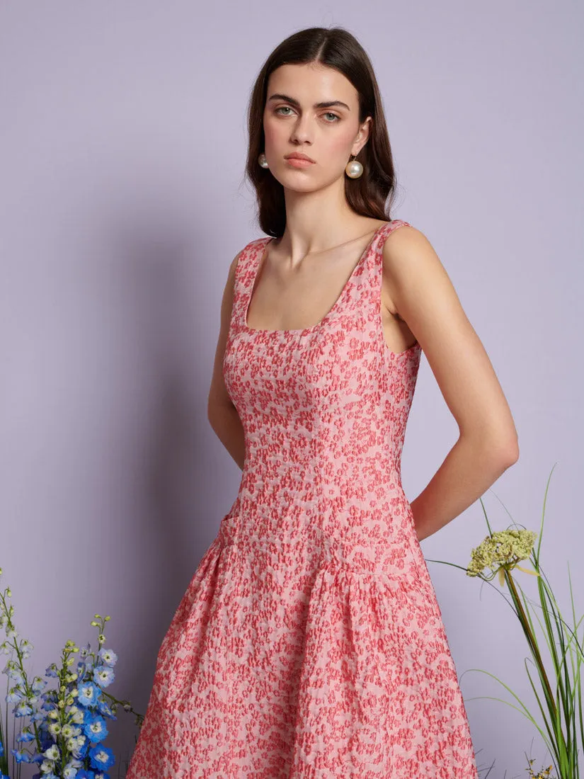 <b>DREAM</b> Zinnia Jacquard Midi Dress sold by Sister Jane product image thumbnail 5