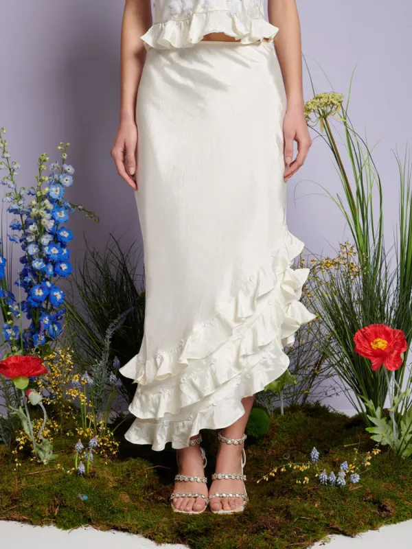 <b>DREAM</b> Forget Me Not Asymmetric Skirt sold by Sister Jane