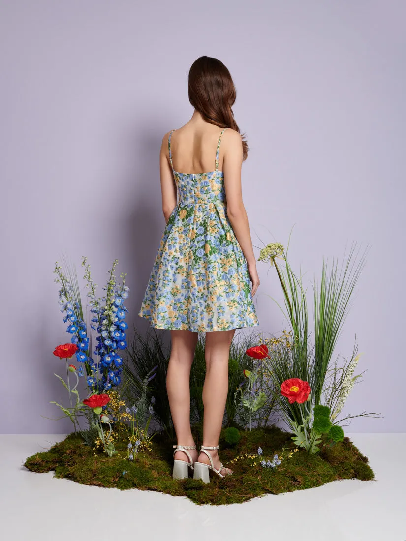 <b>DREAM</b> Marigold Jacquard Mini Dress sold by Sister Jane product image thumbnail 3