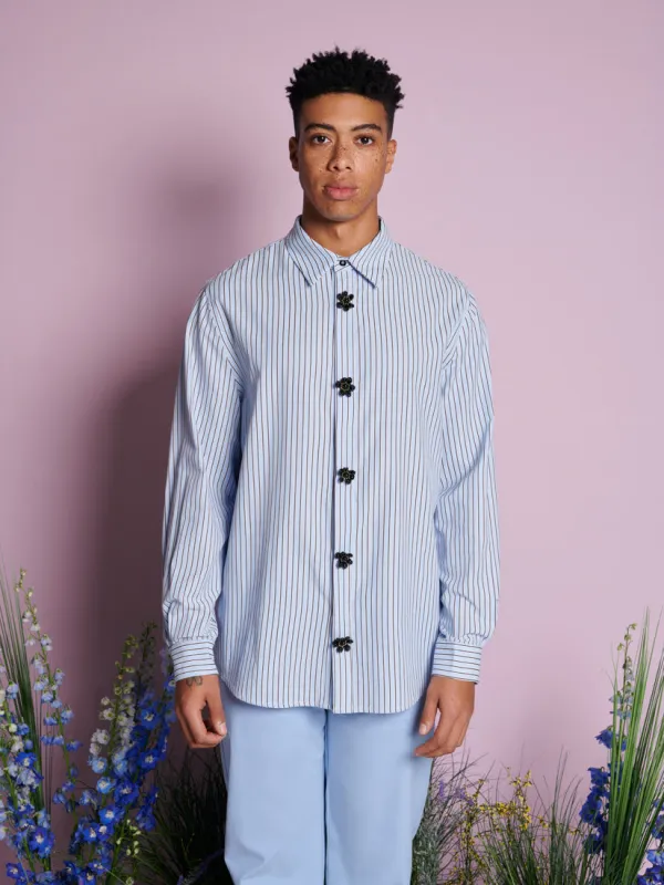 Dew Flower Trim Shirt sold by Sister Jane