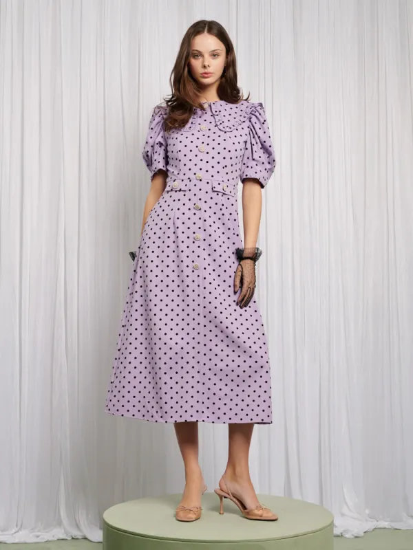 Polka Dance Midi Dress sold by Sister Jane