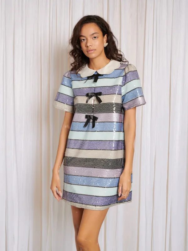 Orchid Sequin Mini Dress sold by Sister Jane